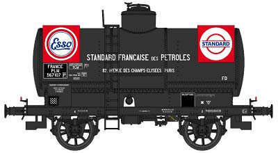 REE Modeles WB-464 - Tank Car ESSO STANDARD